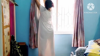 3. New curtains laga rahi hu???? #cleaningroutine #cleaning #minivlog #curtains