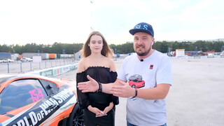 10. Девочка в Супре Гараж 54 Дрифт такси / Girl in Supra Garage 54 Drift Taxi