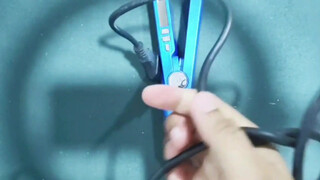 6. my blue hair straightener