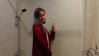 Try On haul Dry Vs Wet Seethrough Clothes Try On Haul Shower with me