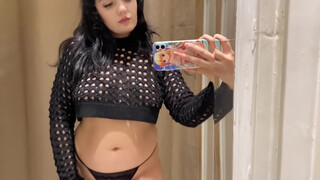 9. See-Through/Transparent Lingerie and Clothes | Try-On Haul | At The Mall #2