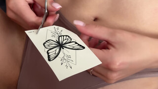 1. Creating a beautiful tattoo! creating temporary tattoos