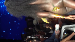 1. lingerie models in black tape project fashion show at the Miami Swimweek 2021