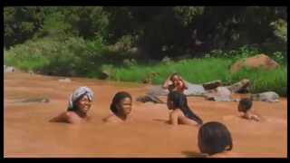 7. ZULU MAIDENS BATHING in the river ( SOUTH AFRICA )