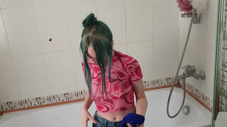 2. Which Dress Feels Better? Wet or Dry? You be the Judge!