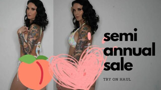 Victoria’s Secret Semi Annual Sale Lingerie and Bikini Try On Haul (Summer 2023)