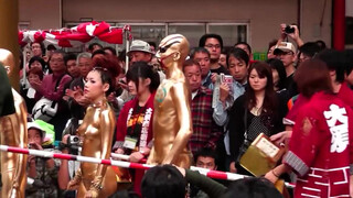 1. 第33回(2010年)大須大道町人祭「金粉ショー(ふれあい広場会場)大駱駝艦」1/3