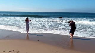 4. Beach Fine Nude Art Photoshooting with Manfred Baumann