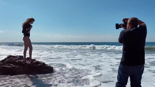 7. Beach Fine Nude Art Photoshooting with Manfred Baumann