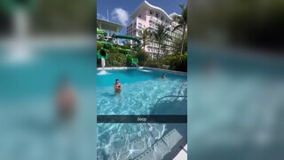 4. Charli D’Amelio Sexy Bikini WaterPark Video Leaked