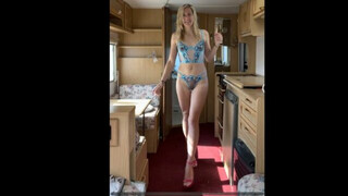 See through lingerie tryon review #foryou #tryon #seethrough #tiktok #shein #sheer #caravan #camping