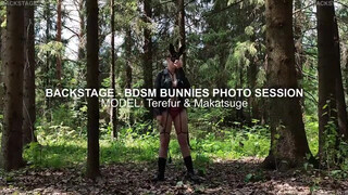 1. BDSM Bunnies: Terefur and Makatsuge’s Provocative Backstage Video Photoshoot