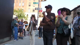 7. Artist Andy Golub bodypainting in Chelsea