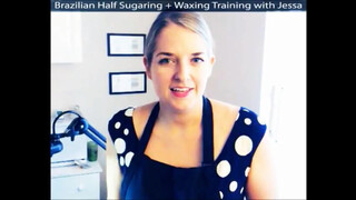 1. Esthetician Training Full Brazilian | Half Sugaring Half Waxing Brazilian Wax