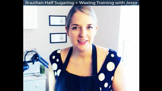 Esthetician Training Full Brazilian | Half Sugaring Half Waxing Brazilian Wax