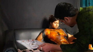 Body Painting by Sailesh Chatterjee.