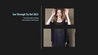1. See Through Try On!! 2023 | EtherealLoveBug