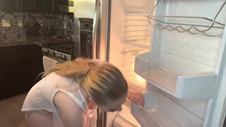 6. Cleaning My Fridge ( No Bra / No Panties ) #2