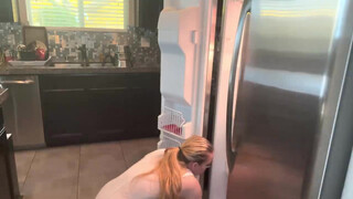 2. Cleaning My Fridge ( No Bra / No Panties ) #2