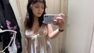 3. [4K] See-Through/Transparent Lingerie | Try-On Haul | At The Mall XXX Video????XXX TIK TOK video live