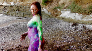 10. Abstract Art Nude Body Painting Ep 1 +18 #2