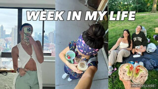 WORK WEEK IN MY LIFE | working with no voice, 12 hr shifts, summer party w/ visitors