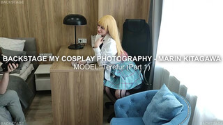 1. Backstage the Scenes: Erotic photosession cosplay with Marin Kitagawa (part 1)