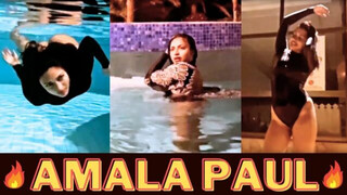 കുളിയാണ് സാറേ ഇവരുടെ മെയിൻ ???? Amala paul swimming in bikini ???? #amalapaul