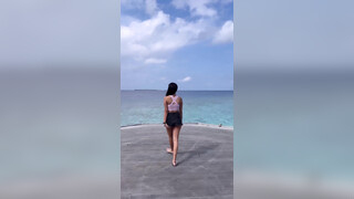 1. വീണ്ടും ബിക്കിനിയിൽ പ്രിയ വാര്യർ ???? Priya Varrier in Bikini at maldives #maldives #mallu #beach