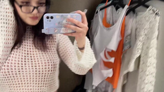 8. [4K] See-Through Lingerie and clothes | Try-On Haul | At The Mall