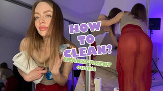 [4K] HOW TO CLEAN MIRROR? TRANSPARENT ❤️ HOUSEWIFE | secret cleaning hacks with Emily Lure 2025 #13