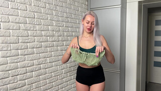 6. [4K] TRANSPARENT TOP TRY-ON HAUL | NO BRA LOOK