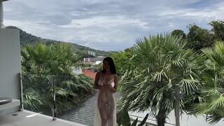 4. [4K] See Through Night Dress Try On No Bra | ONE PIECE Transparent TRY ON With Arra (2024)