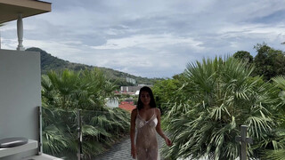 2. [4K] See Through Night Dress Try On No Bra | ONE PIECE Transparent TRY ON With Arra (2024)
