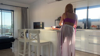 9. [4K] Cleaning My Home In Transparent Dress #2