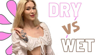 2024 | Wet vs Dry Transparent Clothing | Transparent Try On Haul