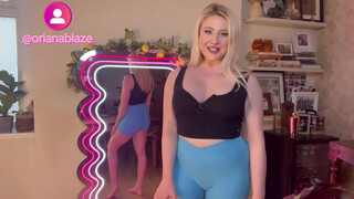 1. 4K TRANSPARENT FISHNET BODYSTOCKINGS | Oriana Blaze