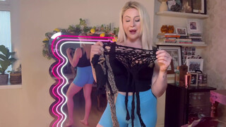 2. 4K TRANSPARENT FISHNET BODYSTOCKINGS | Oriana Blaze