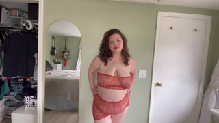 2. 4K TRANSPARENT FISHNET Dresses Try On Haul ◉ Burnt vs Neon Orange Fishnet Bodysuits ❤ BBW Lingerie