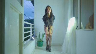 9. TRY ON HAUL MARIA BLACK PANTYHOSE / NO PANTIES / MALLA TRANSPARENTE