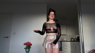 8. 4K TRANSPARENT Skirt TRY ON! | Venus Energy TryOn