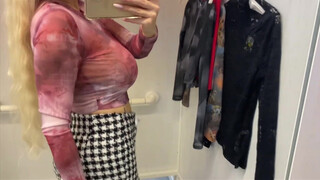 4. [4K] See through clothing try on | 2024