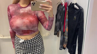 2. [4K] See through clothing try on | 2024