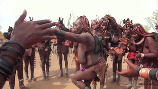 7. Himba Women and Young Girls Dance. AFRICAN TRIBE