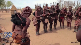 10. Himba Women and Young Girls Dance. AFRICAN TRIBE
