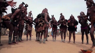 2. Himba Women and Young Girls Dance. AFRICAN TRIBE