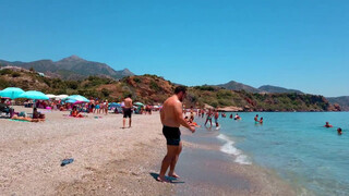 7. Nerja ???? BURRIANA Beach ???? Nerja Playa Burriana | MALAGA Costa del Sol ????️ 4k  beach walk Spain 2020