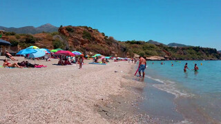 8. Nerja ???? BURRIANA Beach ???? Nerja Playa Burriana | MALAGA Costa del Sol ????️ 4k  beach walk Spain 2020