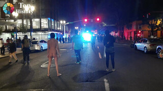 8. Portland Police ‘Retreat’ After Standoff With NAKED Female Protester