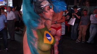 6. Body painting show #3
